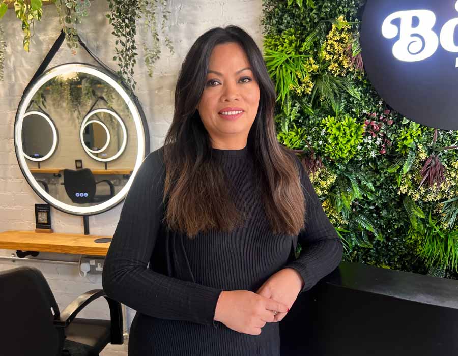 Bobo Hair Lounge Logo Plymouth Cherry Salon manager